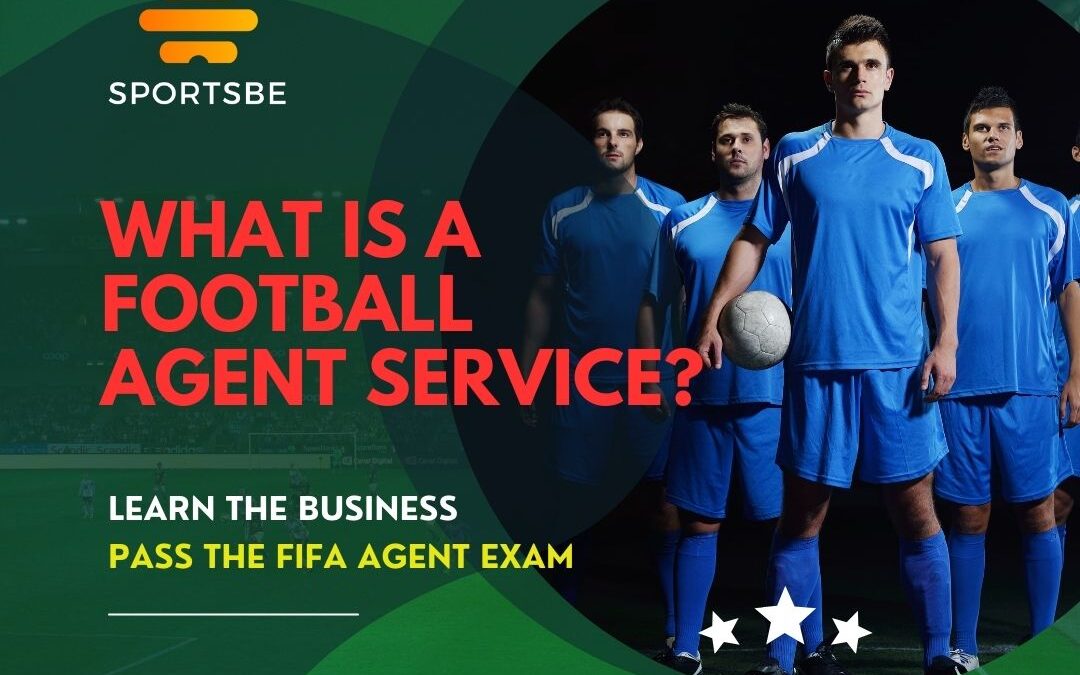 What is a football agent service?