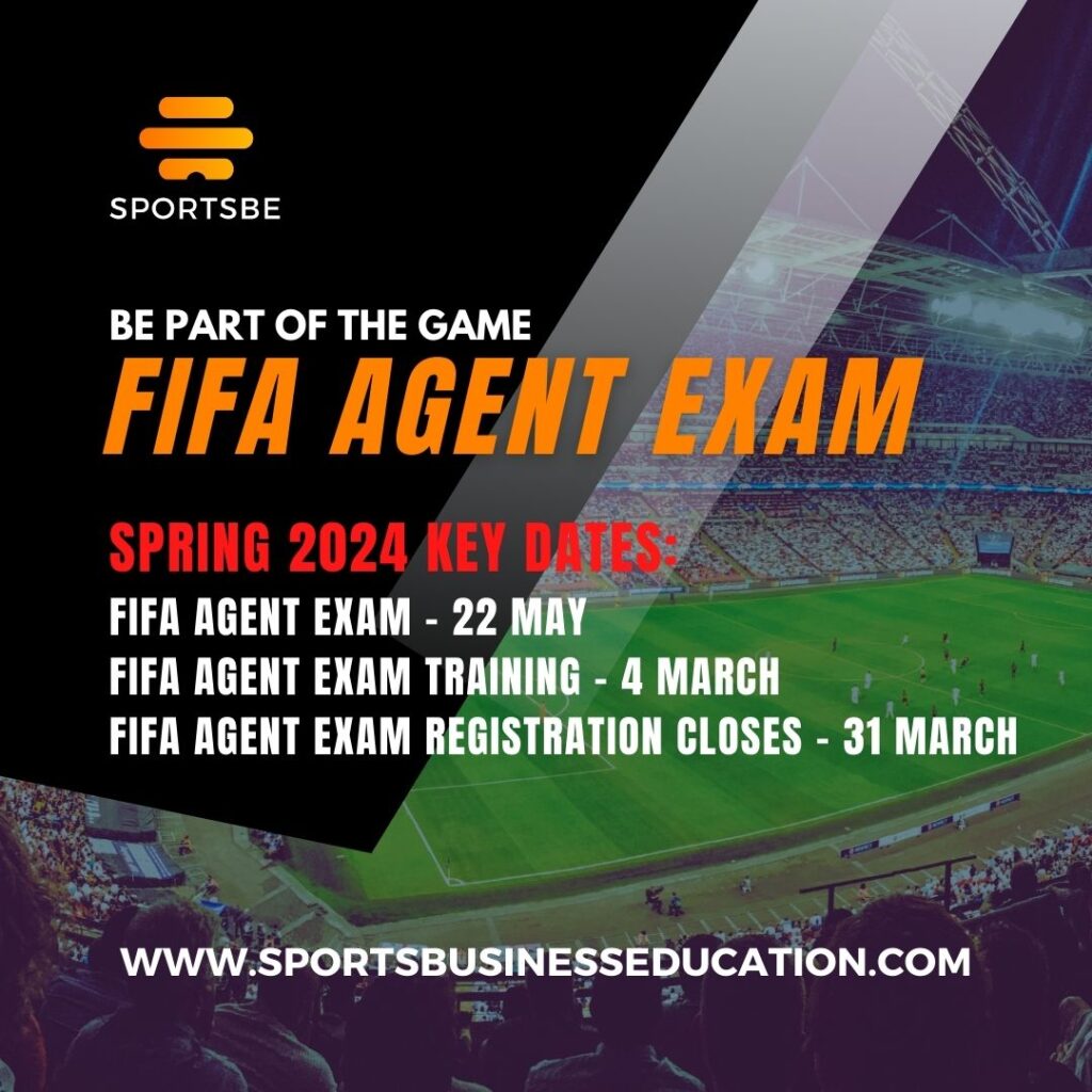 FIFA Football Agent Exam Timetable May 2024