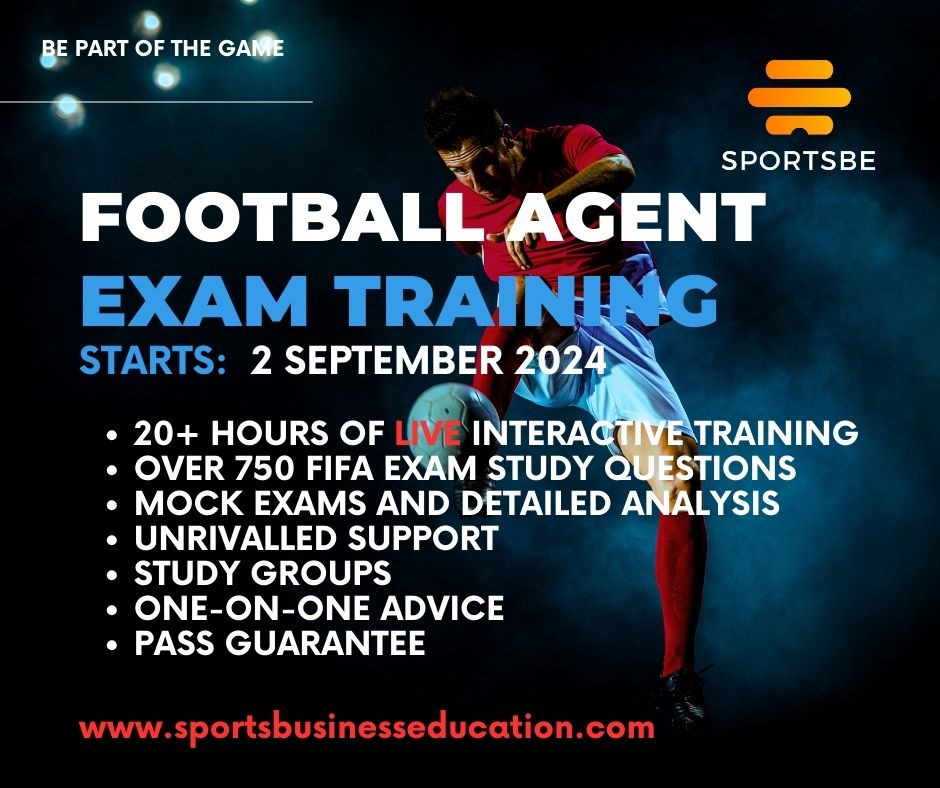 Sports BE - FIFA Football Agent Exam Training - November 